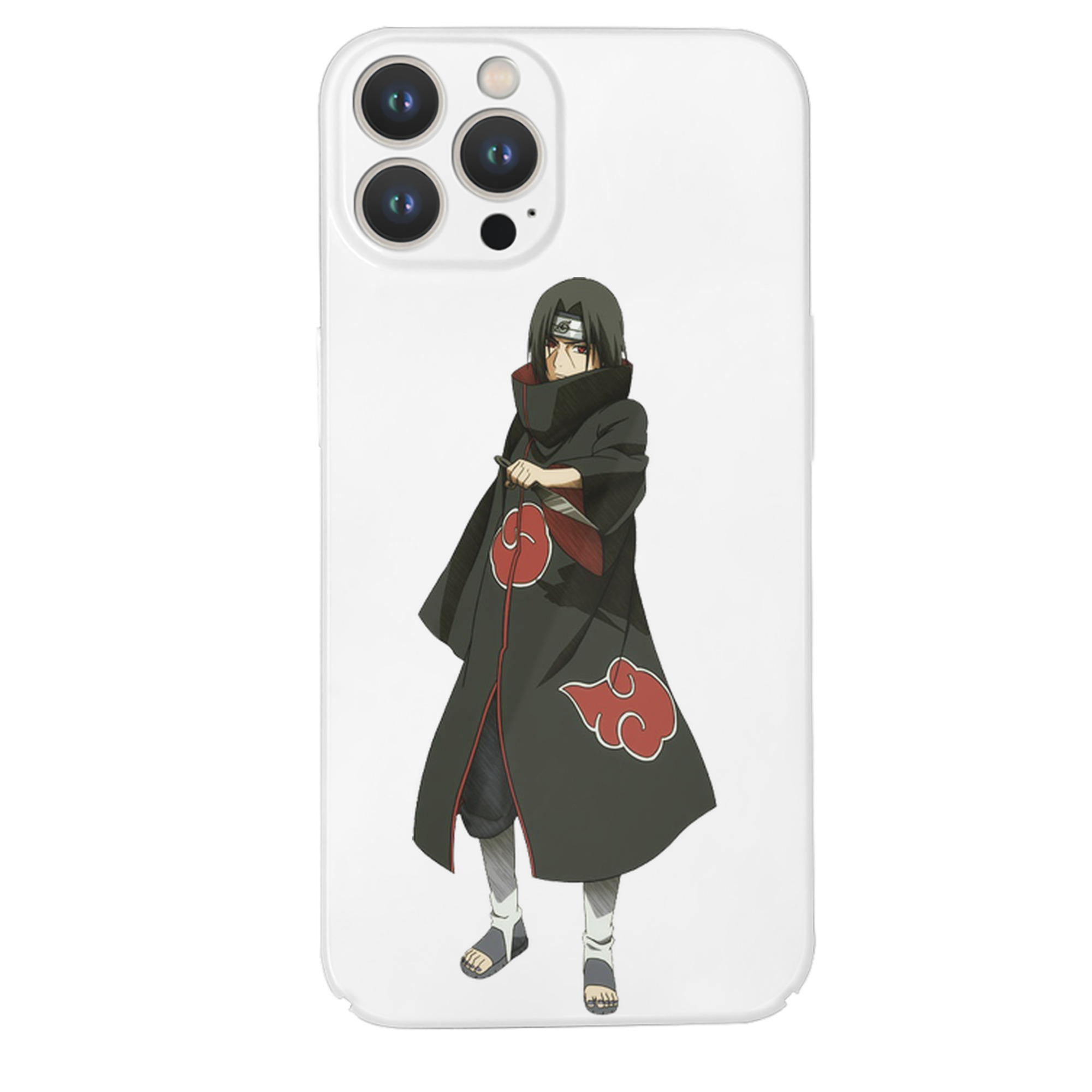 （画像用） NARUTO -ナルト- うちは イタチ Uchiha Itachi 【iPhone 14シリーズ対応】ハードケース
